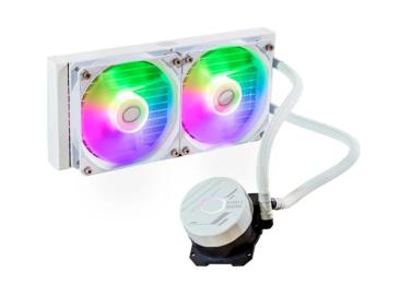 Кулер для ПК Cooler Master MASTERLIQUID 240L CORE ARGB White (MLW-D24M-A18PZ-RW)