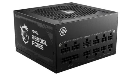 Блок живлення для ПК MSI MAG A850GL PCIE5 Black