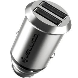 Автомобільний адаптер для телефона Jellico MQC-51 Silver 30W
