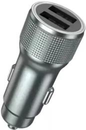 Автомобільний адаптер для телефона Jellico MQC-81 Gray 45W