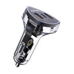 Автомобільний адаптер для телефона Proda Azeada SYVI Black (PD-C35-BK)