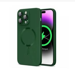 Чохол-накладка Infinity Cosmic Frame MagSafe Color для Apple iPhone 13 Pro Forest Green