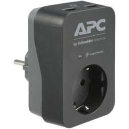 Мережевий фільтр APC Essential SurgeArrest Black (PME1WU2B-RS)