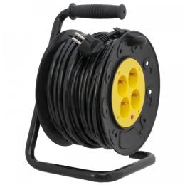 Мережевий фільтр Patron PN-CAB-REL-40-4 Black Yellow 3*2.5 м2
