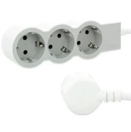 Мережевий фільтр Legrand Standard 3хSchuko 5 м White Gray (694567)