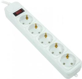 Мережевий фільтр PowerPlant EX610570 White 100% мідь (JY-1056/3B)