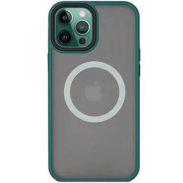 Чохол-накладка EpiK TPU + PC Metal Buttons with MagSafe для Apple iPhone 13 Pro Max Green