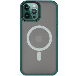 Чохол-накладка EpiK TPU + PC Metal Buttons with MagSafe для Apple iPhone 14 Pro Max Green