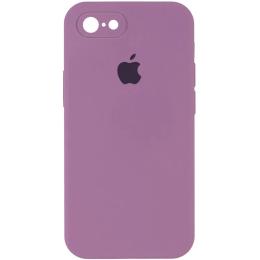 Чохол-накладка EpiK Silicone Case Square Full Camera Protective для Apple iPhone 6/6s Lilac Pride