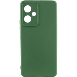Чохол-накладка Lakshmi Silicone Cover Full Camera для Xiaomi Redmi 12/Poco M6 4G/Poco M6 Pro 5G Dark Green
