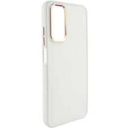 Чохол-накладка Epik TPU Bonbon Metal Style для Samsung Galaxy A14 4G/5G White