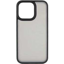 Чохол-накладка EpiK TPU + PC Metal Buttons для Apple iPhone 15 Pro Max Black