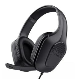 Накладні навушники TRUST GXT 415 Zirox Lightweight Gaming Headset Black