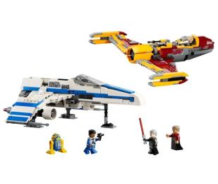 Конструктор LEGO Star Wars Винищувач Нової Республіки E-Wing проти Зоряного винищувача Шин Хаті