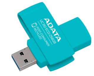Флеш память ADATA 256GB UC310 Eco USB 3.2 Green (UC310E-256G-RGN)