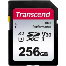 Карта памяті Transcend 256 GB SDXC UHS-I U3 A2 (TS256GSDC340S)