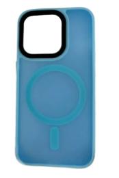 Чохол-накладка Infinity Fashion Case MagSafe для Apple iPhone 15 Plus Blue