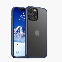 Чохол-накладка X-Level Frosted Sand Matte Case для iPhone 15 Pro Transparent Blue