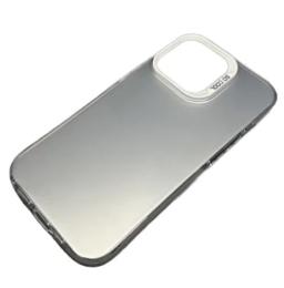 Чохол-накладка Infinity SO COOL Silicon для iPhone 13 Pro Silver White