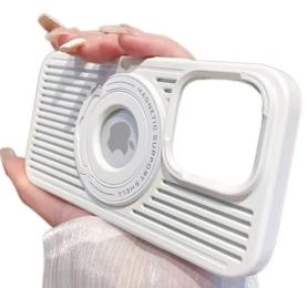 Чохол-накладка Infinity Magnetic Support Shell для iPhone 13 Pro White