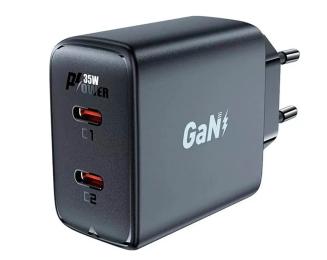 Адаптер живлення для телефона Acefast A49 Black (AFA49B)