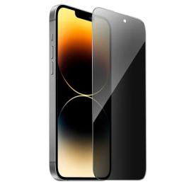 Захисне скло Hoco A34 Plus 9D Large Arc Anti-spy dustproof для iPhone 15 Plus Black