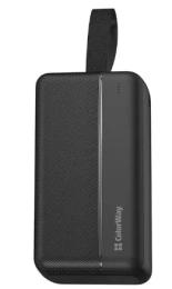 Зовнішній портативний акумулятор ColorWay High-power 2 30000mAh Black (USB QC3.0 + USB-C PD) 22.5W (CW-PB300LPC2BK-PD)