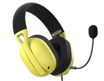 Накладні навушники Hator Hyperpunk 2 USB 7.1 Black Yellow (HTA-847)