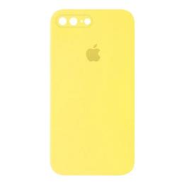 Чохол-накладка EpiK Silicone Case Square Full Camera Protectiveдля Apple iPhone 7 plus/8 plus Yellow