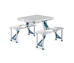 Складний стіл Voltronic YT-34283 Silver