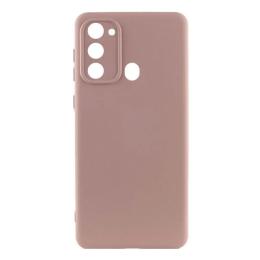 Чохол-накладка Lakshmi Silicone Cover Full Camera для Tecno Spark Go 2022 (KG5m) Pink Sand