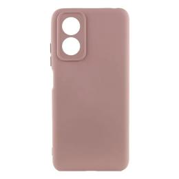 Чохол-накладка Lakshmi Silicone Cover Full Camera для Oppo A17 Pink Sand