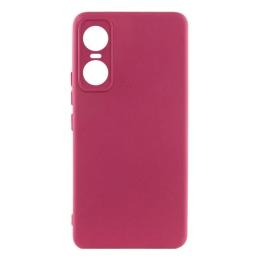 Чохол-накладка Lakshmi Silicone Cover Full Camera для Tecno Pop 6 Pro Marsala
