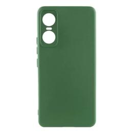 Чохол-накладка Lakshmi Silicone Cover Full Camera для Tecno Pop 6 Pro Dark green