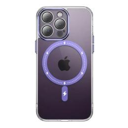Чохол-накладка EpiK Colorful with MagSafe для Apple iPhone 12 Pro Max Purple