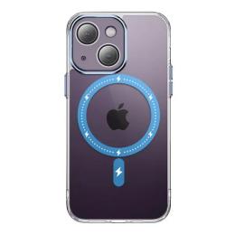 Чохол-накладка EpiK Colorful with MagSafe для Apple iPhone 13 Blue