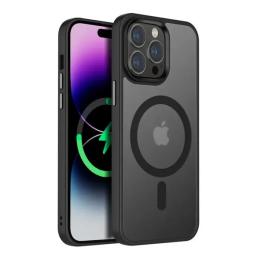 Чохол-накладка EpiK Metal Buttons with MagSafe Colorful для Apple iPhone 13 Pro Black