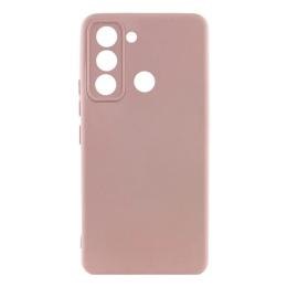 Чохол-накладка Lakshmi Silicone Cover Full Camera для TECNO Spark 8C Pink Sand