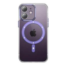 Чохол-накладка EpiK Colorful with MagSafe для Apple iPhone 12 Purple