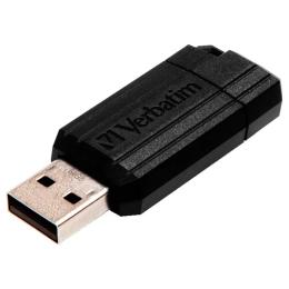 Флеш память Verbatim Store n Go PinStripe 64GB Black USB 2.0