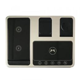 Бездротовий зарядний пристрій Infinity 4 IN1 AUTOMATIC 15W FAST Black Silver