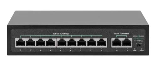 Світч GreenVision GV-016-D-09 + 2P Black POE