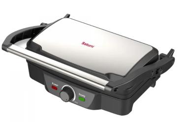 Гриль Saturn ST-EC1150 Black Silver