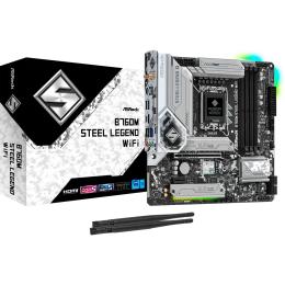 Материнська плата ASRock B760M STEEL LEGEND WIFI