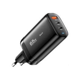 Адаптер живлення для телефона Essager Shining (ECT2CA-MYB01) Black 65W