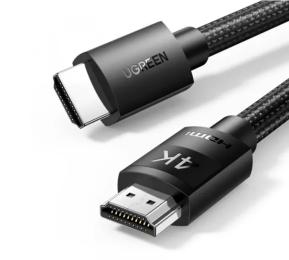 Відео-кабель Ugreen HD119 HDMI 2.0 (тато) - HDMI 2.0 (тато), 5m Black