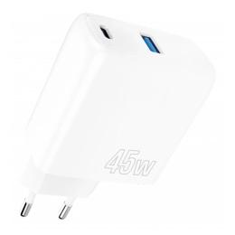 Адаптер живлення для телефона Proove Silicone Power 45W White