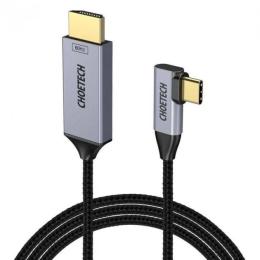 Відео-кабель Choetech XCH-1803 USB Type C (тато) - HDMI (тато) 1.8m Black