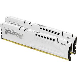 Оперативна память Kingston FURY 64 GB (2x32GB) DDR5 6000 MHz Beast EXPO (KF560C36BWEK2-64) White
