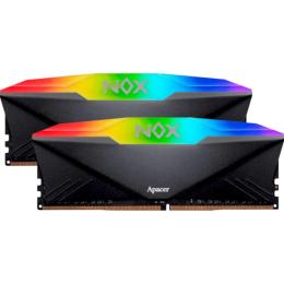 Оперативна память Apacer (AH4U16G32C28YNBAA-2) Black 16 GB DDR4 3200 MHz NOX RGB